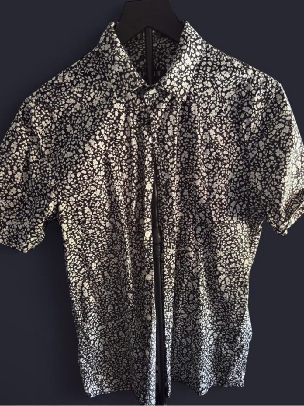 Topman Floral Dress Shirt Medium